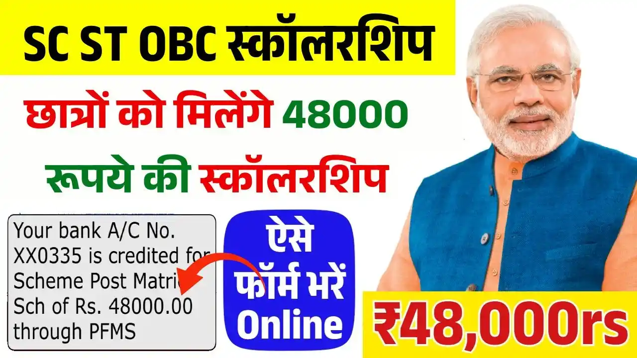 SC ST OBC Scholarship Yojana 2025